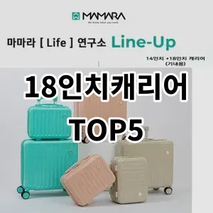 2024 18인치캐리어 추천 Top5