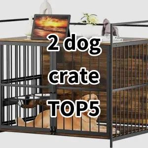 Top 5 Best-selling 2 dog crate