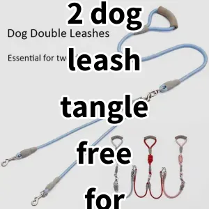 Top 5 Best-selling 2 dog leash tangle free for small dogs