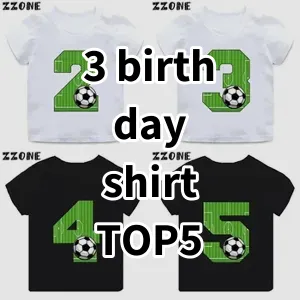 Top 5 Best-selling 3 birthday shirt