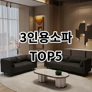 2024 3인용소파 추천 Top5