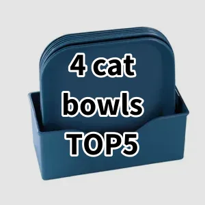 Top 5 Best-selling 4 cat bowls