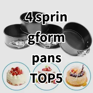 Top5 Best-selling 4 springform pans