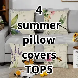 Top 5 Best-selling 4 summer pillow covers