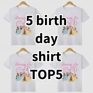 Top 5 Best-selling 5 birthday shirt