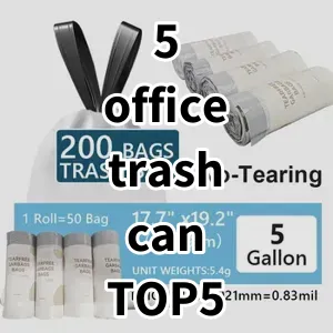 Top 5 Best-selling 5 office trash can