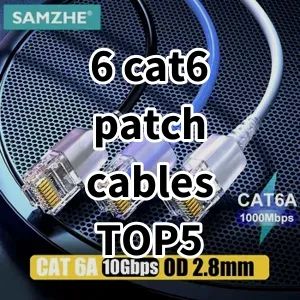 Top 5 Best-selling 6 cat6 patch cables