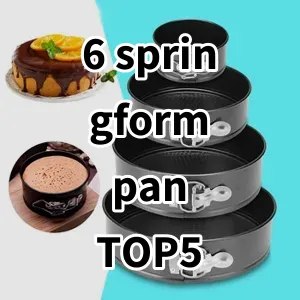 Top5 Best-selling 6 springform pan