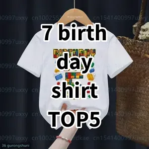 Top 5 Best-selling 7 birthday shirt