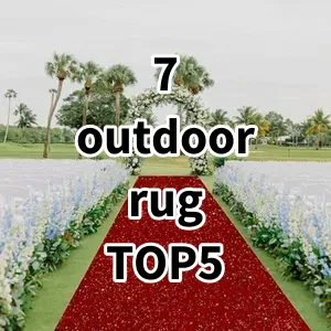 Top5 Best-selling 7 outdoor rug