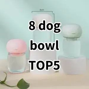 Top 5 Best-selling 8 dog bowl