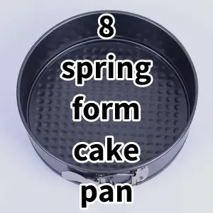 Top 5 Best-selling 8 spring form cake pan round