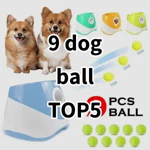 Top 5 Best-selling 9 dog ball