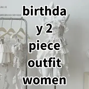 Top 5 Best-selling birthday 2 piece outfit women sexy