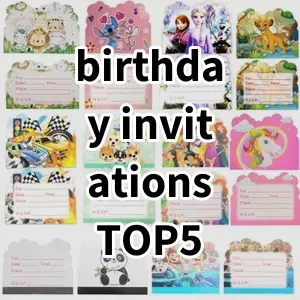 Top 5 Best-selling birthday invitations