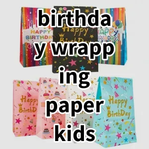 Top 5 Best-selling birthday wrapping paper kids