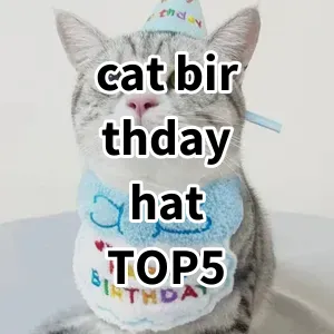 Top 5 Best-selling cat birthday hat