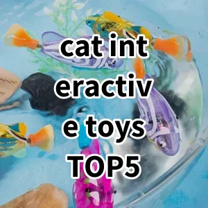 Top 5 Best-selling cat interactive toys