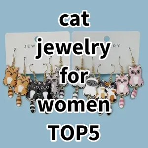 Top 5 Best-selling cat jewelry for women