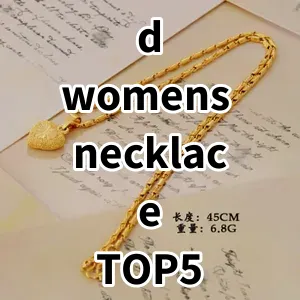 2024 Top5 Best-selling d womens necklace