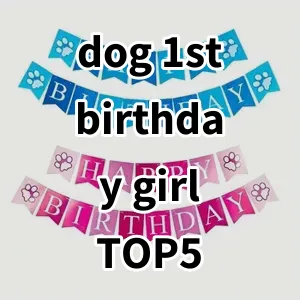 Top 5 Best-selling dog 1st birthday girl