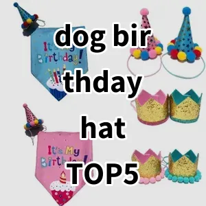 Top 5 Best-selling dog birthday hat