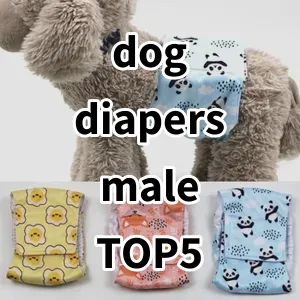 Top 5 Best-selling dog diapers male