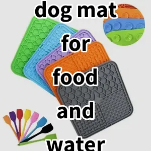 Top 5 Best-selling dog mat for food and water