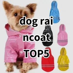 Top 5 Best-selling dog raincoat