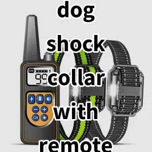 Top 5 Best-selling dog shock collar with remote control