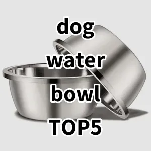 Top 5 Best-selling dog water bowl