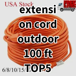 Top5 Best-selling extension cord outdoor 100 ft