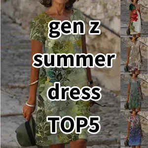 Top 5 Best-selling gen z summer dress