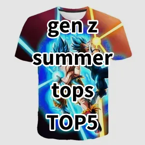 Top 5 Best-selling gen z summer tops