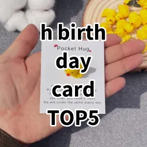 Top 5 Best-selling h birthday card