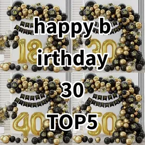 Top 5 Best-selling happy birthday 30