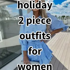 2024 Top5 Best-selling holiday 2 piece outfits for women