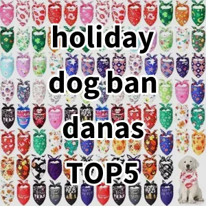 2024 Top5 Best-selling holiday dog bandanas