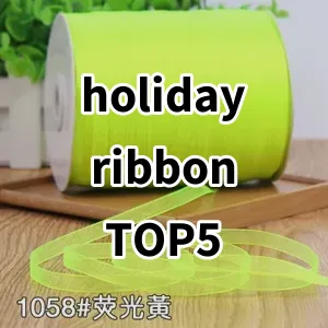 2024 Top5 Best-selling holiday ribbon