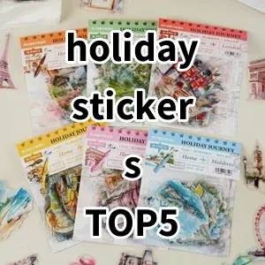 2024 Top5 Best-selling holiday stickers