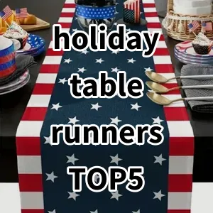 2024 Top5 Best-selling holiday table runners