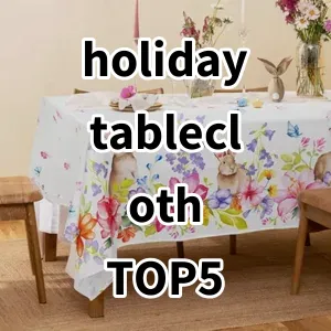 2024 Top5 Best-selling holiday tablecloth