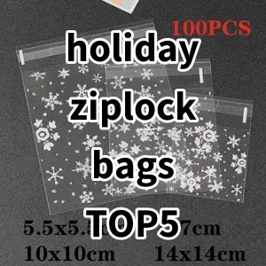 2024 Top5 Best-selling holiday ziplock bags