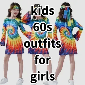 Top5 Best-selling kids 60s outfits for girls