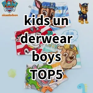 Top 5 Best-selling kids underwear boys