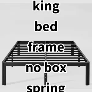 Top 5 Best-selling king bed frame no box spring needed