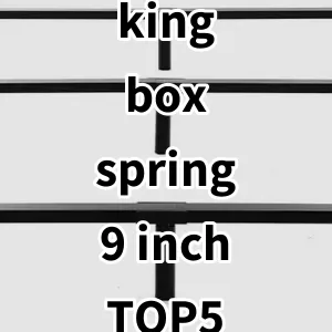 Top 5 Best-selling king box spring 9 inch