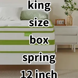 Top 5 Best-selling king size box spring 12 inch