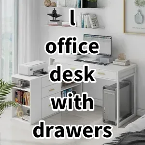 Top 5 Best-selling l office desk with drawers and storage