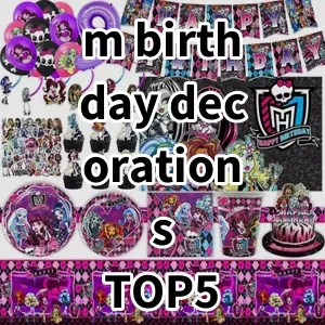 Top 5 Best-selling m birthday decorations